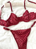 Emma Bordo Bralet Takım - Feruz Design
