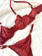 Emma Bordo Bralet Takım - Feruz Design