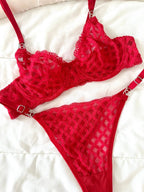 Emma Kırmızı Bralet Takım - Feruz Design