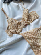 Emma Krem Bralet Takım - Feruz Design
