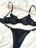 Emma Siyah Bralet Takım - Feruz Design