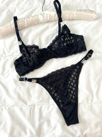 Emma Siyah Bralet Takım - Feruz Design
