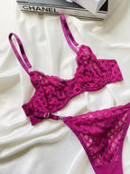 Emma Vişne Bralet Takım - Feruz Design