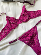 Emma Vişne Bralet Takım - Feruz Design