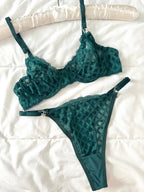 Emma Yeşil Bralet Takım - Feruz Design