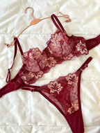 Hestia Bordo Bralet Takım - Feruz Design