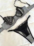 Laddy Gri Bralet Takım - Feruz Design