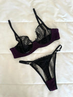 Laddy Mor Bralet Takım - Feruz Design