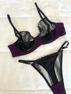 Laddy Mor Bralet Takım - Feruz Design