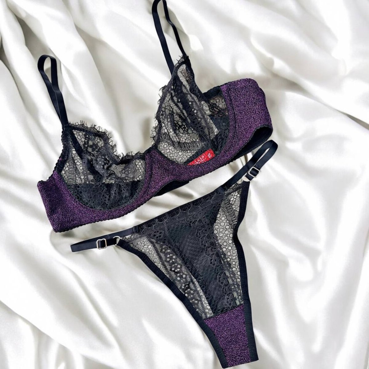 Laddy Mor Bralet Takım - Feruz Design