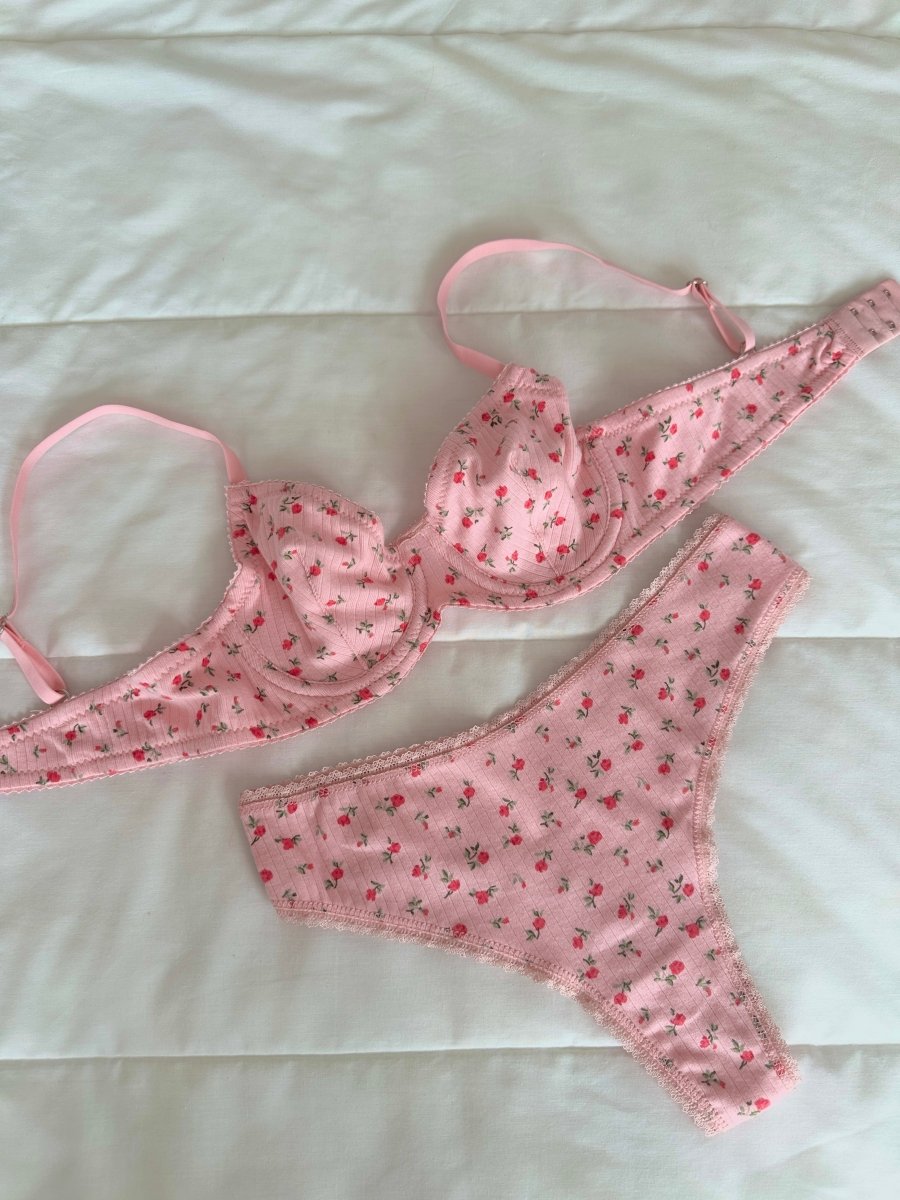 Lavi Pembe Soft Balenli Takım - Feruz Design