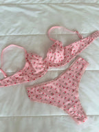 Lavi Pembe Soft Balenli Takım - Feruz Design