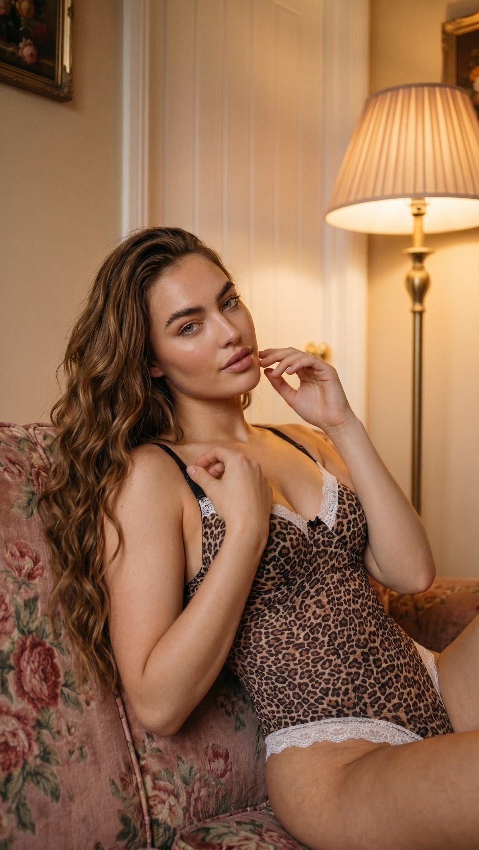 Soft Leopar Bodysuit