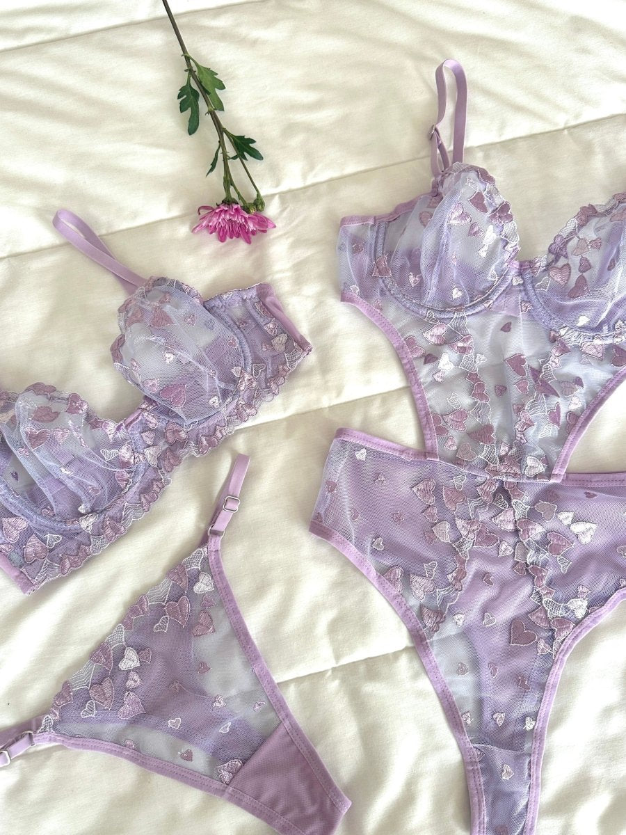 Love'l Lila 2'li İç Giyim Seti - Feruz Design