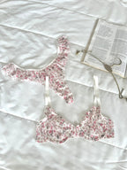 Pretty Ekru Tül Sütyen Takımı - Feruz Design