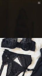 Secret Siyah 5'li İç Giyim Seti