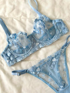 Shay Mavi Bralet Takım - Feruz Design