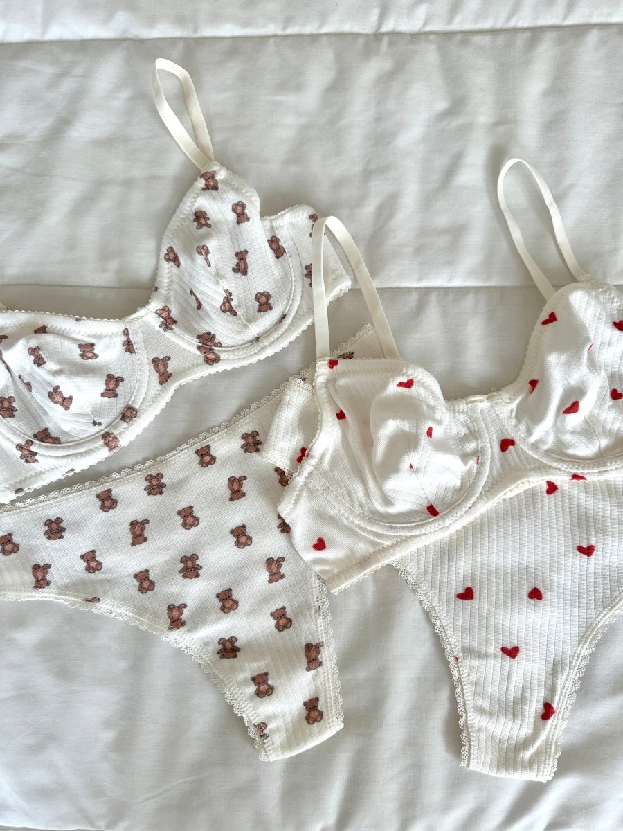 Teddy & Amore 2'li İç Giyim Takımı - Feruz Design