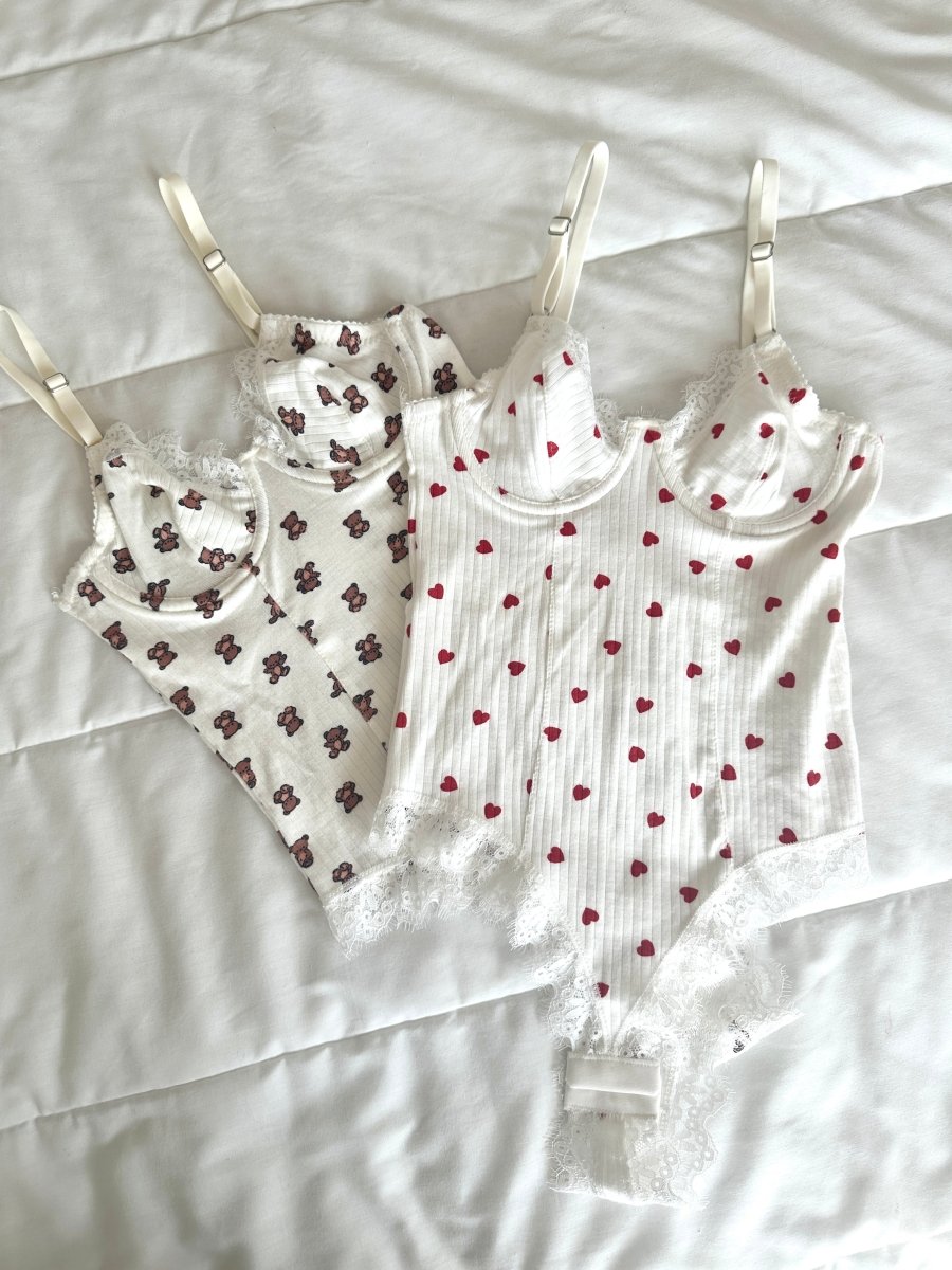 Teddy Ayıcıklı Soft Bodysuit - Feruz Design