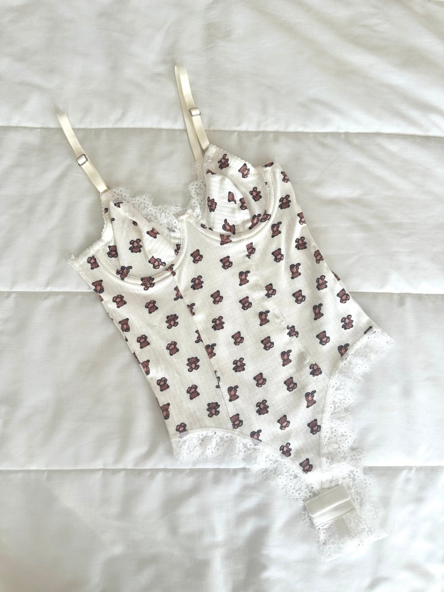 Teddy Ayıcıklı Soft Bodysuit - Feruz Design